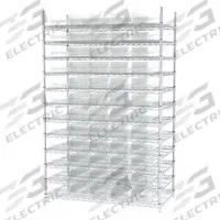 AKRO-MILS Bin Shelving: 48 in x 24 in x 74 in, 1 Sided, 60 Bins, Open, Shelf Bin, Clear, 12 Shelves (MPN AWS244830184SC). Key specifications — Includes Bins: Yes; Bin Material: Polymer; Frame Color: Silver; Bin HxWxD: (60) 4 in x 8-7/8 in x 23-5/8 in; Frame Material: Steel; Bin Color: Clear; Bin Style: Shelf; Brand: AKRO-MILS.