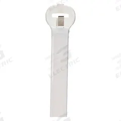TY-RAP Cable Tie: 18 in Nominal Lg, 5 in Nominal Max. Bundle Dia., 0.27 in Wd, Natural, 500 PK (MPN TY275M). Key specifications — Outdoor Use: No; Color: Natural; Brand: TY-RAP.