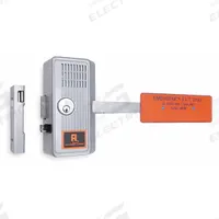 ALARM LOCK Exit Door Alarm: 9 V DC, Rim, Aluminum, Siren, 99 dB Sound Level (MPN 250XUS28). Key specifications — Power Source: Battery; Brand: ALARM LOCK; Cylinder Type: Rim; Sound Type: Siren; Alarm Body Material: Aluminum.