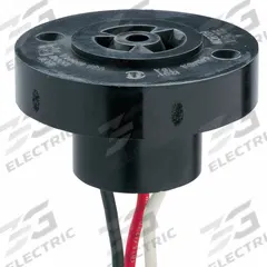 INTERMATIC Locking Type Photocontrol Receptacle: Turn-Locking Photocell Mounting (MPN K121). Key specifications — attr211224: INTERMATIC; attr1072315: 9 in Leads.