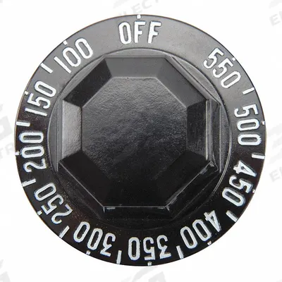 TEMPCO Thermostat Knob: Mfr Part # TST-104-104 - Knobs, Handles & Wheels for HVACR Equipment