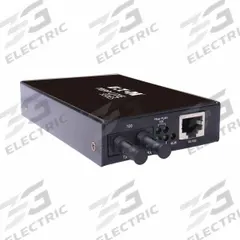 EATON TRIPP LITE Copper to Fiber Media Converter: 2 Ports, RJ45, Multimode, 100 MBps Network Speed (MPN N784-H01-STMM). Key specifications — Port Type: RJ45; Mode Type: Multimode; Manufacturer Part Number: N784-H01-STMM; Brand: EATON TRIPP LITE; Features: LEDs Indicate Installation Performance and Diagnostic Functions; Product Type: Copper to Fiber Media Converter; Maximum Input Voltage: 240V AC; Network Interface: 100 MBps (Fast Ethernet).