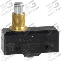 HONEYWELL Snap Action Switch: Plunger Actuator, 1NO/1NC, Screw (MPN BZ-2RQ1T). Key specifications — AC Contact Rating: 15 A @ 250 V; Electrical Connection: Screw; Series: BZ; Brand: HONEYWELL.