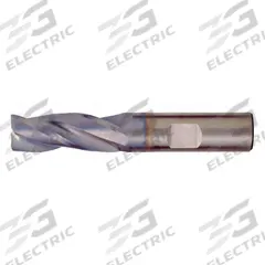 CLEVELAND Corner Radius End Mill: Carbide, TiAlN Coated, 3 Flute, 11/32" Mill Dia, 7/8" LOC (MPN C80380)