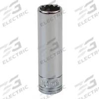 SK PROFESSIONAL TOOLS Socket: Metric, 1/4 in Drive Size, 10 mm Socket Size, 12-Point, Deep, Chrome (MPN 44709). Key specifications — attr1204417: SK PROFESSIONAL TOOLS; attr1204392: Chrome.