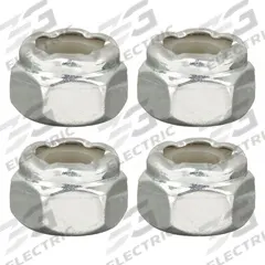DAYTON Hex Lock Nut: HLN-052, 4 PK. Key specifications — Compatible Grainger Part Number: 6W052; Manufacturer Part Number: HLN-052; Accessory Type: Hex Lock Nut Set.