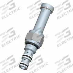 BUCHER HYDRAULICS Cartridge Valve: Screw-In, Two Positions, Screwdriver Adjustment, Three-Way, EMDV (MPN EMDV-08-N-3J-0-00). Key specifications — attr1012059: EMDV-08-N-3J-0-00; attr1250696: EMDV; attr1011660: Nitrile; attr1011632: Screwdriver; attr1011635: BUCHER HYDRAULICS; attr1011636: Steel; attr1011644: C08-30.
