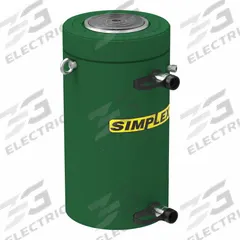 SIMPLEX Cylinder: Double Acting, 245 ton Nominal Capacity, 12 in Nominal Stroke Lg, Steel (MPN RCR25012). Key specifications — attr98927: SIMPLEX.