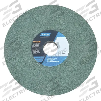 NORTON Straight Grinding Wheel: Type 1, 8" x 1/2" x 1 1/4", 39C100-IVMT - Grinding Wheels for Carbides & Nonferrous Metals