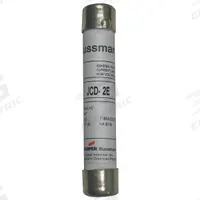 BUSSMANN Medium Voltage Fuse: JCW Series, E-Rated, Time-Delay, 1 A, 5.5 kV AC, Non-Indicating (MPN JCW-1E). Key specifications — attr211188: BUSSMANN; attr1287189: JCW.