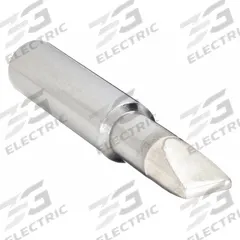 HAKKO Soldering Tip: T18 Series, Chisel, 5.2 mm W, 18 mm Lg (MPN T18-S3). Key specifications — attr184973: HAKKO; attr184976: FX-600; attr184970: T18-S3.