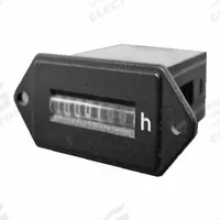 TRUMETER Electromechanical Hour Meter: Hour Meters, Front Panel Mounting, Analog, 1 1/8 in x 2 in (MPN HMA302/120VAC/60HZ). Key specifications — Mounting Style: Flush; Standards: CE; Bezel Face Shape: Rectangular; Brand: TRUMETER; Manufacturer Part Number: HMA302/120VAC/60HZ; Meter Type_Broad: Analog.