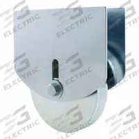 HARDCORE V-GROOVE WHEELS Wheel with Carriage Plates: Wheel with Carriage Plates, Sliding Gate Wheel (MPN CI2720). Key specifications — Brand: HARDCORE V-GROOVE WHEELS; Color: Silver; Finish: Zinc; Latch Type: Sliding Gate Wheel; Hardware Included: Yes; Material: Steel; Product Type: Wheel with Carriage Plates.