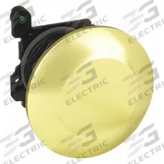 EATON Mushroom Head Push Button: 30 mm, Metallic, Momentary (MPN E34JB4). Key specifications — Action: Momentary; Brand: EATON; Series: E34; Push Button Material Type: Metallic.