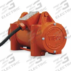VIBCO Electric Vibrator: 2P Series, 5,000 lbf, 575V AC, 3.1 A, 3,600 vpm, 50,000 lb Bin Wt Capacity (MPN 2P-4500-3-575V). Key specifications — attr661947: 3.1 A; attr661979: 76 dBA; attr661970: 575V AC.
