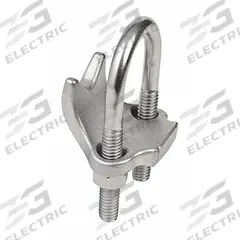 Right Angle Clamp: 316 Stainless Steel, 1 1/4 in Trade Size (MPN S61200RA00). Key specifications — Compatible Conduit Type: EMT; IMC; PVC; RMC; Nominal Conduit/Pipe/Threaded Rod: 1-1/4 in; Jaw Opening: 1-1/4 in; Material: 316 Stainless Steel; For Use With: Conduits.