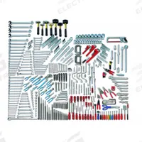 WRIGHT Mega Fractional/Metric Master Set: 556 Total Pcs, Metric (MPN 107). Key specifications — attr538253: WRIGHT; attr548973: (4) Tongue & Groove Pliers; attr548974: (5) Slotted Screwdrivers - Square Shank; attr548975: (21) Hand Socket 6 Pt Std SAE & Metric; attr548983: (13) Box Wrench 12 Pt Double Modified Offset Satin SAE & Metric.