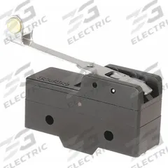 OMRON Snap Action Switch: Hinge Roller Lever Actuator, 1NO/1NC, Screw (MPN Z-15GW2-B7-K). Key specifications — AC Contact Rating: 15 A @ 250 V; Electrical Connection: Screw; Series: Z; Brand: OMRON.