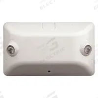Emergency Light: LED, Damp Location Rated, 1 W Lamp Watt, 120/277V AC, 2 W Emergency Watt, Surface (MPN EV2DI). Key specifications — Environmental Rating: Damp Location Rated; Sub-brand: EV Series; Remote Capable: No; Adjustable Lamp Heads: Yes; Brand: DUAL-LITE; Standards: NFPA 70 and 101; Series: EV; Features: Accessories.