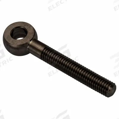 AMPG Fixed Rod End: Stainless Steel, Black Oxide, 80 mm Hole Center-to-End Lg - Stainless Steel Male Threaded Fixed Rod Ends