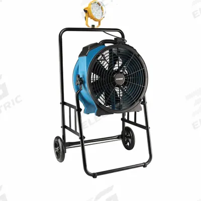XPOWER Cooling Fan: 18 in Blade Dia, 1/3 hp Motor Horsepower, 5 Speeds, Non-Oscillating - Mobile Warehouse Dock Fans