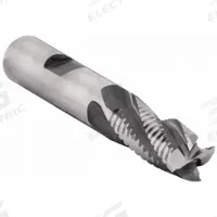 OSG Roughing End Mill: Cobalt, 4 Flute, 1/2" Mill Dia, 1-1/4" LOC, 3-1/4" OAL (MPN 4700100)
