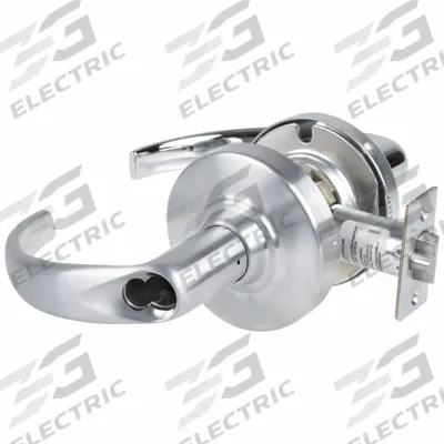 SCHLAGE Door Lockset: Classroom Lever Locksets, Chrome, ADA Compliant