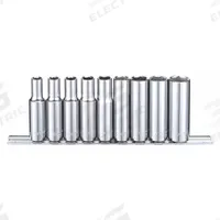 WESTWARD Socket Set: 3/8 in Drive, 9 Piece, 6-Point, SAE, 1/4 in to 5/8 in (MPN 53PN39). Key specifications — attr1224269: 3/8 in; attr1204685: Tether Ready; attr1204650: 1/4 in to 5/8 in; attr1204673: Socket Bits Not Included; attr1204688: WESTWARD; attr1206170: Deep Sockets.