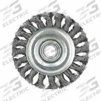 APPROVED VENDOR Wire Wheel Brush: Twisted Steel, 4 in Dia, 5/8"-11 Arbor, 0.02" Fill (MPN 66254443279). Key specifications — Brand: APPROVED VENDOR.