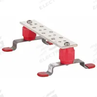 Grounding Busbar: Copper, 10 in Grounding Bar Lg, (3) 3/8 in/(4) 1/4 in Grounding Bar Holes and Size (MPN GB2B0304TPI-1). Key specifications — Material: Copper; For Use With: Telecom/Data Center; Ground Wire Included: No; Grounding Bar Holes and Size: (3) 3/8 in; Includes: Panduit GB2B0304TPI-1 Grounding Busbar; Brand: PANDUIT.