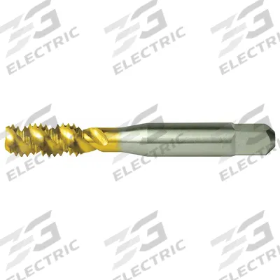 CLEVELAND Spiral Flute Tap: #6-32 UNC, H3 / 2B, 2 Flute, Bottoming Chamfer (MPN C55570) - General Purpose Spiral-Flute Taps