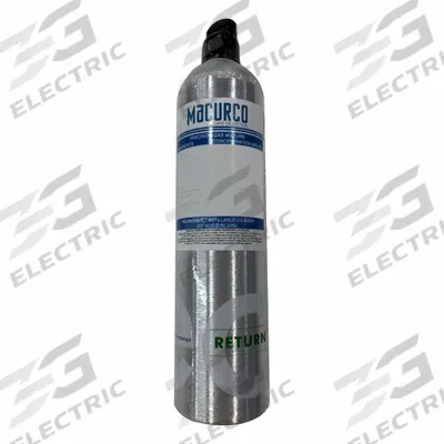 TRACXP Calibration Gas: TXP-T40, Air, Cylinder, 105 L Cylinder Capacity, Isobutylene 100 ppm - Calibration Gases for Fixed Gas Detectors