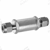 HAM-LET Stainless Steel Inline Strainers: Stainless Steel, Sintered, 3 15/32 in Lg, Stainless Steel (MPN H-600-SS-L-12MM-60). Key specifications — Screen Material: 316 Stainless Steel; Material: Stainless Steel; Brand: HAM-LET; Seal Material: Stainless Steel.