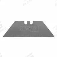 IRWIN Utility Blade: 2 3/8 in Blade Lg, 3/4 in Blade Wd, 0.025 in Blade Thick, Bi-Metal, 5 PK (MPN 2084100). Key specifications — attr307708: 21XZ35; attr307711: Bi-Metal; attr307707: No; attr324888: IRWIN.