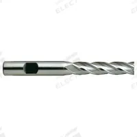 YG-1 Square End Mill: High Speed Steel, TiCN Coated, 4 Flute, 1/4" Mill Dia, 1-1/4" LOC, 3-1/16" OAL (MPN 05047HC)