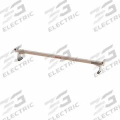 WEATHER GUARD Van Roof Rack: Aluminum, 8 in Overall Ht, 8 in Overall Lg, 6 1/2 in Overall Wd, White (MPN 225-3-03). Key specifications — Material: Aluminum; Finish: Powder-Coated; Brand: WEATHER GUARD; Color: White.