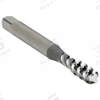 OSG Spiral Flute Tap: M4x0.7 Metric, 6H, 3 Flute, Bottoming Chamfer, High Speed Steel (MPN 2988100)