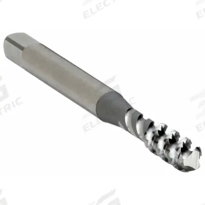 OSG Spiral Flute Tap: M4x0.7 Metric, 6H, 3 Flute, Bottoming Chamfer - General Purpose Spiral-Flute Taps