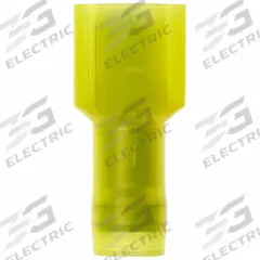 3M Wire Disconnect: Male Tab, Yellow, Nylon, Full Coverage, 12 AWG – 10 AWG Wire Size (MPN MNG10-250DMK). Key specifications — Brand: 3M; Manufacturer Part Number: MNG10-250DMK.