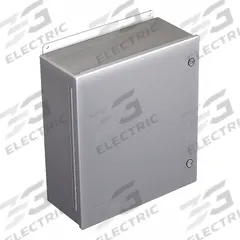 HOFFMAN Enclosure: Steel, 16 in x 14 in x 8 in, NEMA 12/4, Solid Cover, Hinged (MPN A16148CHFL). Key specifications — Closure Method: 1/4-Turn Latch; Brand: HOFFMAN; Knockouts: Not Included.