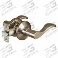 MASTER LOCK Door Lockset: Passage Lever Locksets, Brass (MPN WL0405BOX). Key specifications — Ligature Resistance: Not Ligature-Resistant; Brand: MASTER LOCK; Visual Indicator Message: No Message; Lockset Style: Wave; ADA Compliant: No; Finish: Satin Brass, Blackened, Satin Relieved, Clear Coated : Brass.