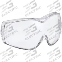 UVEX BY PIP Goggle Lens: Clear, Anti-Fog/Scratch-Resistant, Compatible with Stealth™ Series (MPN S740HS). Key specifications — Compatible Brand: Uvex; Compatible Grainger Part Number: 54EM89; Compatible Manufacturer Model Number: S3970HS; Standards: ANSI Z87.1; Sub-brand: Stealth OTG(R) HydroShield; Brand: UVEX BY PIP; Compatible Series: Stealth™; Lens Coating: Scratch-Resistant.