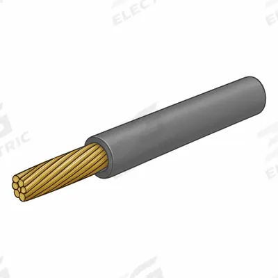APPROVED VENDOR Automotive Wire: TXL, 500 ft, 1 Conductor, 22 AWG, Gray - XLPE-Insulated High Flexibility Primary Wires