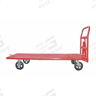 APPROVED VENDOR Platform Truck: 2,000 lb, 60 in L x 30 in W x 11 in H Deck, Solid, 12 ga Deck - Towable Platform Trucks