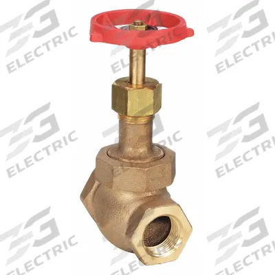 MILWAUKEE VALVE Globe Valve: For Gas/Oil/Steam/Water Media, Bronze, Z-Body, 1 in Pipe Size - Bronze Straight-Body General-Service Globe Valves