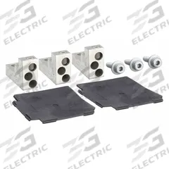SQUARE D Power Distribution Connectors 3-Hole: Power Distribution Connectors 3-Hole, 125 A Amps (MPN PDC3BD2). Key specifications — For Use With: PowerPact(R) B Circuit Breakers; Number of Poles: 3; Includes: Lugs; Brand: SQUARE D; Accessory Type: Power Distribution Connectors 3-Hole.