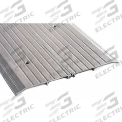 NATIONAL GUARD Door Threshold: Saddle, Aluminum, 4 ft Lg (MPN 8430-48). Key specifications — Brand: NATIONAL GUARD; Transition Type: Fluted.