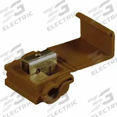 3M Insulation Displacement Connector: 2 Ports, Brown, 18 AWG – 10 AWG Run Size Range, 1,000 V (MPN 902). Key specifications — attr1308123: 3M; attr1351571: No.