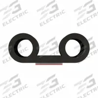 FAIRCHILD Seal: Double Bulb, Self-Adhesive Mounting, Std, EPDM, 50 ft Overall Lg, 9/16 in Overall Ht (MPN RS1036-50). Key specifications — Color: Black; Mounting Style: Self-Adhesive; Seal Shape: Double Bulb; Brand: FAIRCHILD; Material: EPDM; Adhesive Bond: Standard.