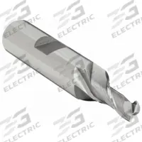 OSG Square End Mill: Cobalt, 2 Flute, 5 mm Mill Dia, 1/2" LOC, 58.7 mm OAL (MPN 5800300)